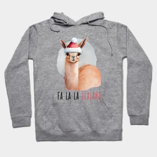 Fa La La La Llama Christmas Hoodie